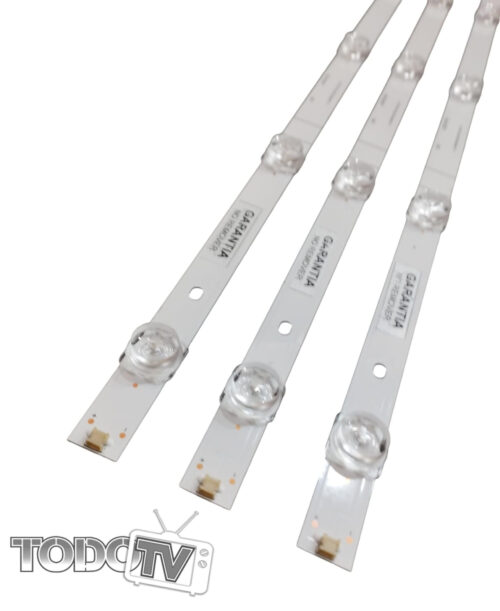 Kit tiras led para: | Noblex DJ43X5100 | Philco PLD43FS9A | Sanyo LCE43SF9500 | Sansei TDS2043FIA | Ashima AS43FHD19A - Goldstar GO43FS9 | Tedge TE43FS9 | Nuevas! (R8)**