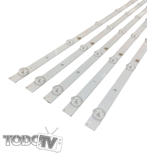 Kit Tiras Led para: | Noblex DB58X7500 DB58X7550 | Philco Pld58us23ch | Sansei Tds2358uich | Nuevas! (T278)*
