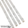 Kit Tiras Led para: | BGH BLE4917RTF BLE4917RTFICL BLE4917RTFIPE | Top House Thle4917rtf | Hisense HLE4917rtf HLE4917RTFIPE | Nuevas! (T252)