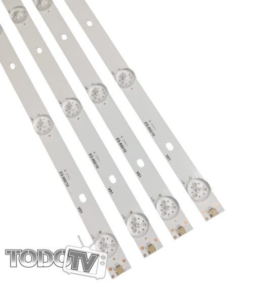 Kit Tiras Led para: | BGH BLE4917RTF BLE4917RTFICL BLE4917RTFIPE | Top House Thle4917rtf | Hisense HLE4917rtf HLE4917RTFIPE | Nuevas! (T252)