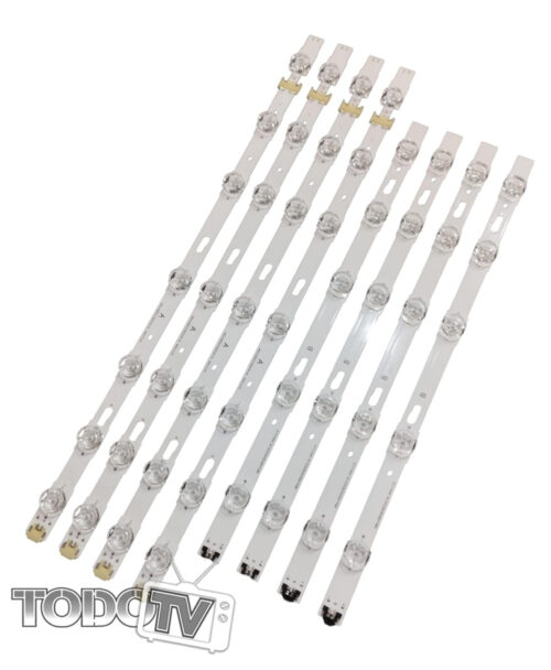 Kit Tiras de led para Samsung | UN43MU7100 UN43MU6100gczb UN43MU6100gcdf UN43MU6300gczb UN43MU6300gcdf UN43KU6300 | Nuevas! (T172A)