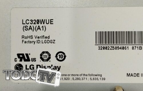 Pantalla 32" LC320WUE(SA)(A1) leer descripcion – no hacemos envios de pantallas
