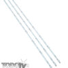 Kit tiras led para: | QUANTIC QI4368 | VIEWSONIC VTV4317G-FHDS | RDH rdh-4300-Sm | WINS WNS-143-SM | Audinac LTAP43-SD | Nuevas! (T244)* - Imagen 2