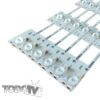 Kit Tiras Led para: | Konka Kdl39ss662u | Admiral Ad4014 *35018340  *35021228 | compatible RCA L40T20smart | Nuevas! (T97B)*