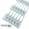 Kit Tiras Led para: | Konka Kdl39ss662u | Admiral Ad4014 *35018340  *35021228 | compatible RCA L40T20smart | Nuevas! (T97B)* - Imagen 2