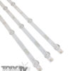 Kit tiras led para: | QUANTIC QI4368 | VIEWSONIC VTV4317G-FHDS | RDH rdh-4300-Sm | WINS WNS-143-SM | Audinac LTAP43-SD | Nuevas! (T244)*
