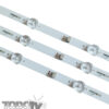 Kit tiras led para | Hyundai HYLED-43UHD | Recco RECCO-43UHD | Daewoo DWLED-43UHD <b>(L43S780BTS leer descripción)</b> | AIWA 43SFHD | (Hyundai HYLED-43FHDS2 DAEWOO DWLED-43FHDS2  comprobar) | Nuevas! (3 tiras) (T146B)*