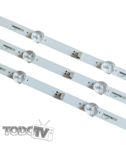 Kit tiras led para | Hyundai HYLED-43UHD | Recco RECCO-43UHD | Daewoo DWLED-43UHD <b>(L43S780BTS leer descripción)</b> | AIWA 43SFHD | (Hyundai HYLED-43FHDS2 DAEWOO DWLED-43FHDS2  comprobar) | Nuevas! (3 tiras) (T146B)*