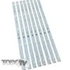 Kit tiras Led para: | Hyundai Hyled-43fhds | Daewoo DWLED-43FHDS DWLED-43FHDN | NEX NXLED-43FHDS | Nuevas! (T282)