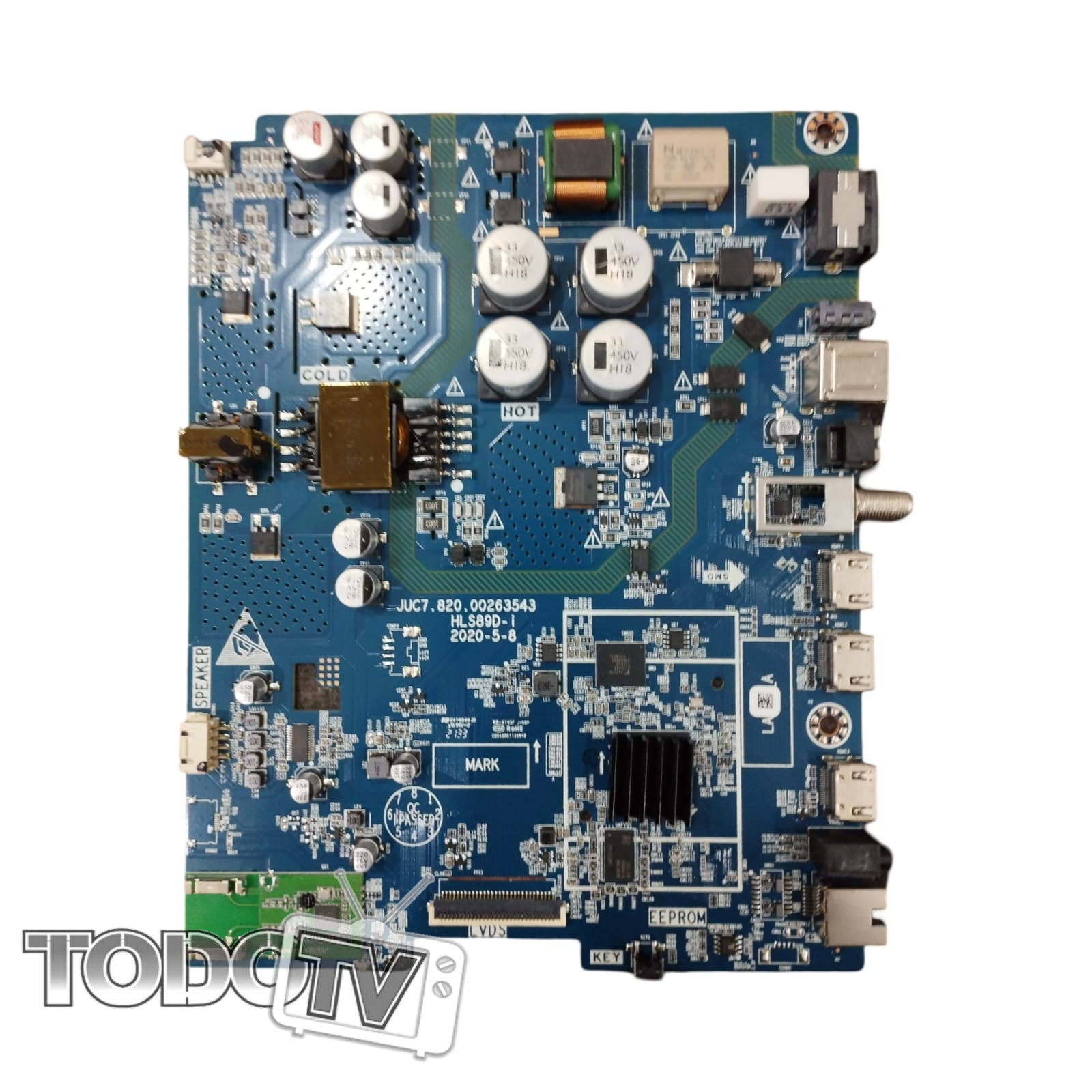 Placa main Noblex DB39X7000 - (Posible compatibilidad Philco PLD39HS21LCH) Nuevas! codigo JUC7.820.00263543 (nbox52)