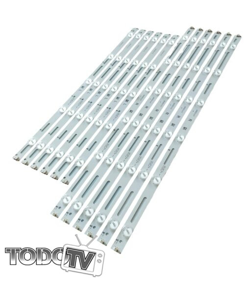 Kit tiras led para | Philips 49PFG5101/77 49PFG5102/77 49PFG5501/77 | AOC LE49F1461 LE49U5462/28 | Nuevas! (T116)*