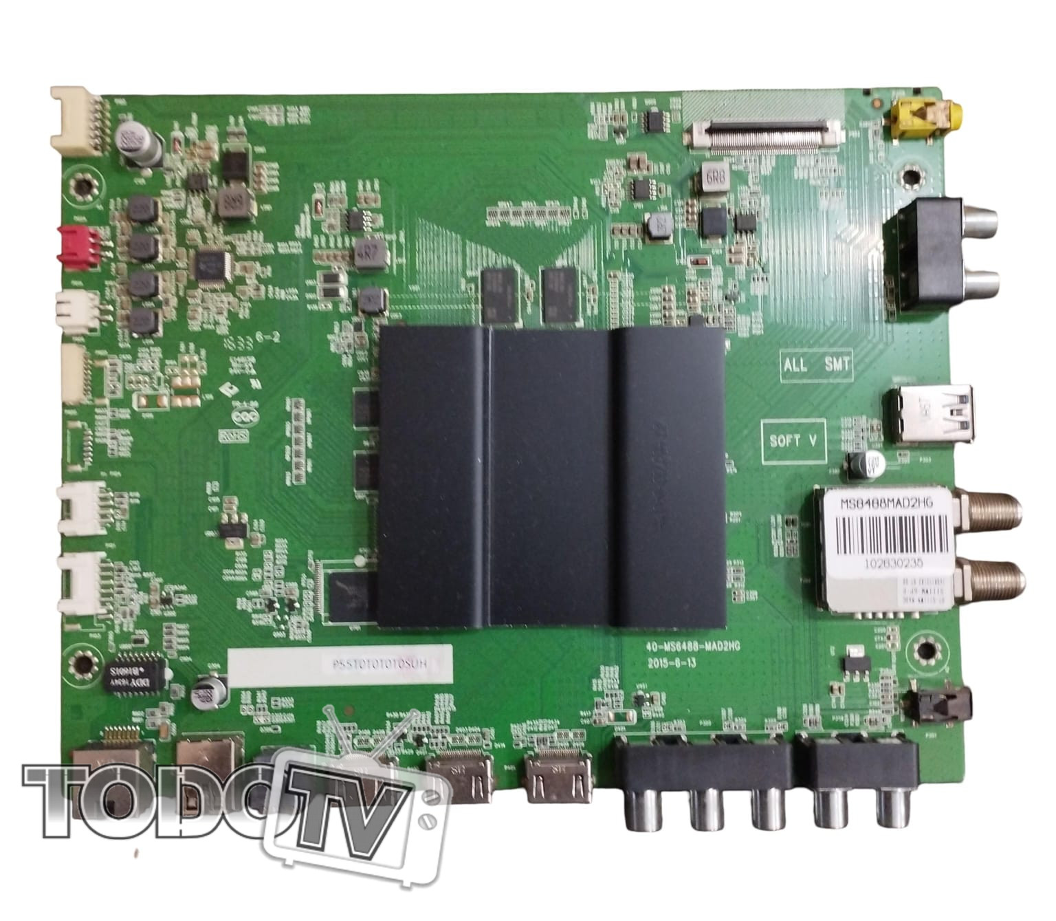 Placa main Ken Brown KB55T6600suh - AIWA 55SUHD- codigo 40-MS6488-MAD2HG