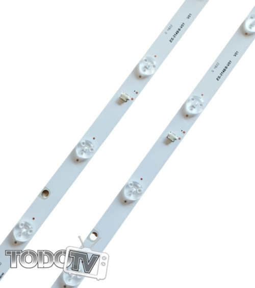 Kit Tiras Led para: | Quantic modelo Qi3263 | Kanji KJ-MN320C-30SM (comparar) | ATENCION version 8 leds 3v | Nuevas! (T268)