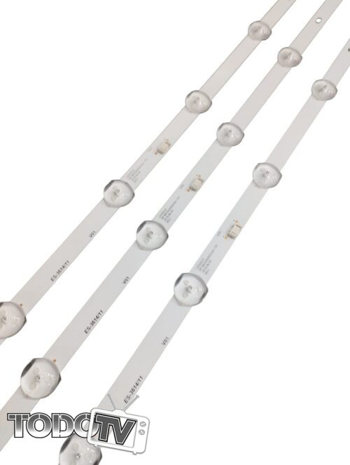 Kit Tiras Led nuevas KODAK 55SV1200 panel 550bfd (T215)