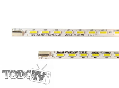 Kit tiras led para | Wins WL5000SMT | Daewoo DWLED-50FHD | TCL L50E3000F | NEX NX-L50FHD | Nuevas! (2 tiras) (T143B)*