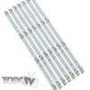 Kit Tiras Led para Hisense | modelo HLE4317RTU | ATENCION comparar conector de las tiras | Nuevas! (T297) - Imagen 2