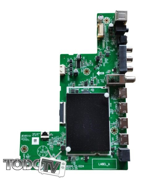 Placa main Noblex DB58X7550 - Philco PLD58US23CH - Sansei TDS2358UICH - codigo MB-M6886-DS-0224