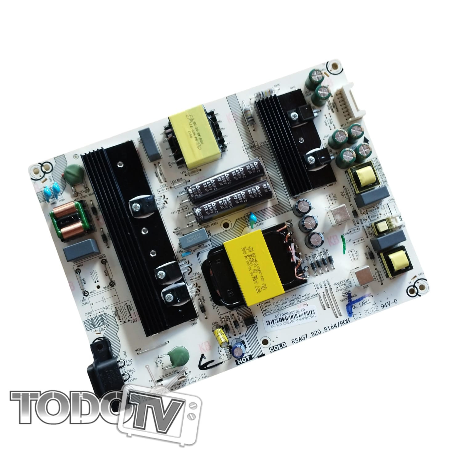 Fuente Hisense H5018UH6 - BGH B5018UH6 - THS TH5018UH6 -Admiral AD50A6100 (NUEVA) codigo RSAG7.820.8164/roh (Nbox75) (nbox92)* - Imagen 2