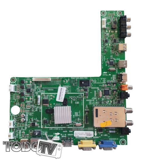 Placa main para: | Hisense HLE3213rt | BGH BLE3213rt | ATENCION ver conector de pantalla | codigo RSAG7.820.4900/roh | Nuevas! (nbox1)