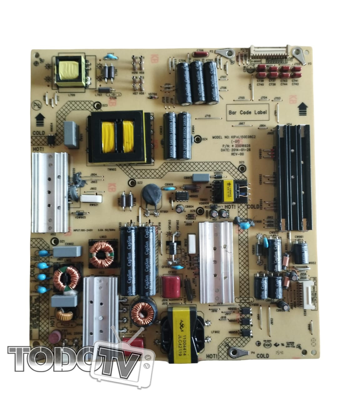 Fuente RCA L55AND4K - TOP HOUSE KDL55XS782UN (COD: KIP+L150E08C2)
