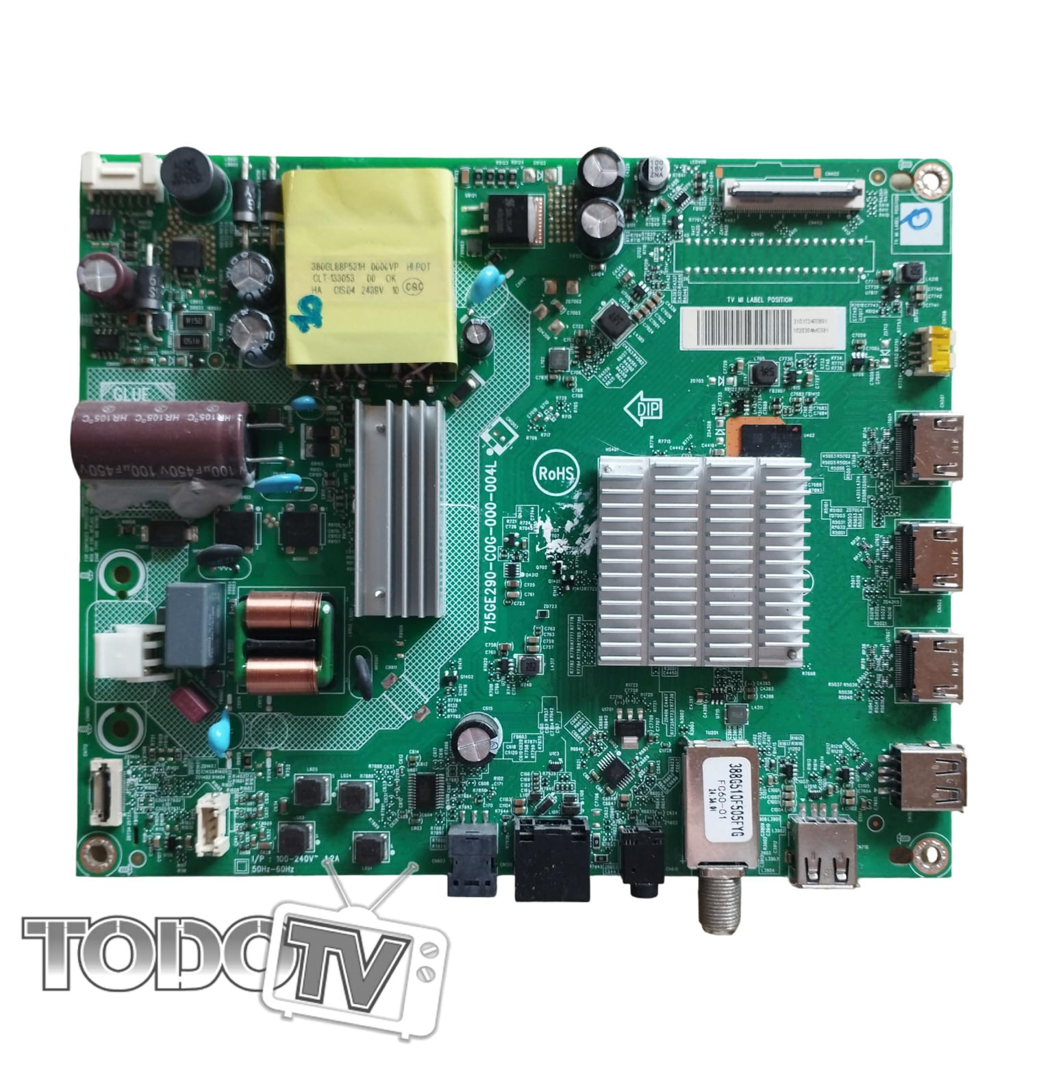 Placa main Philips 43PFD6910/77 - codigo 715GE290-C0G-000-004L