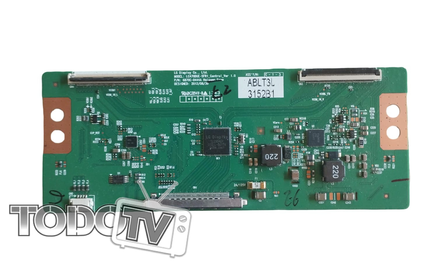 Placa Tcom LC470DUE-SFR1_Control_Ver 1.0 6870C-0444A - (box16)