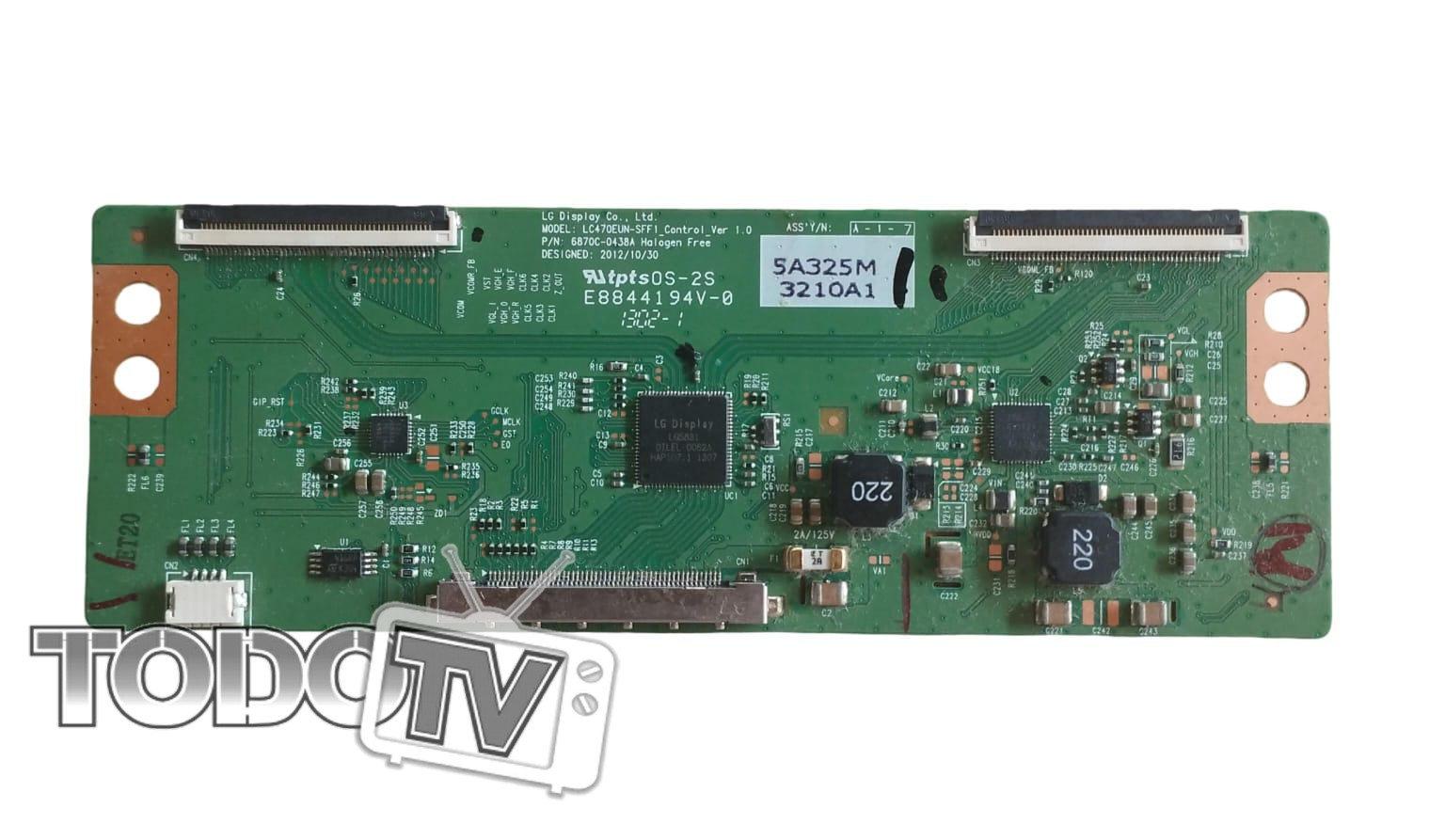 Placa Tcom LC470EUN-SFF1_Control_Ver 0.1 6870C-0438A - (box17)