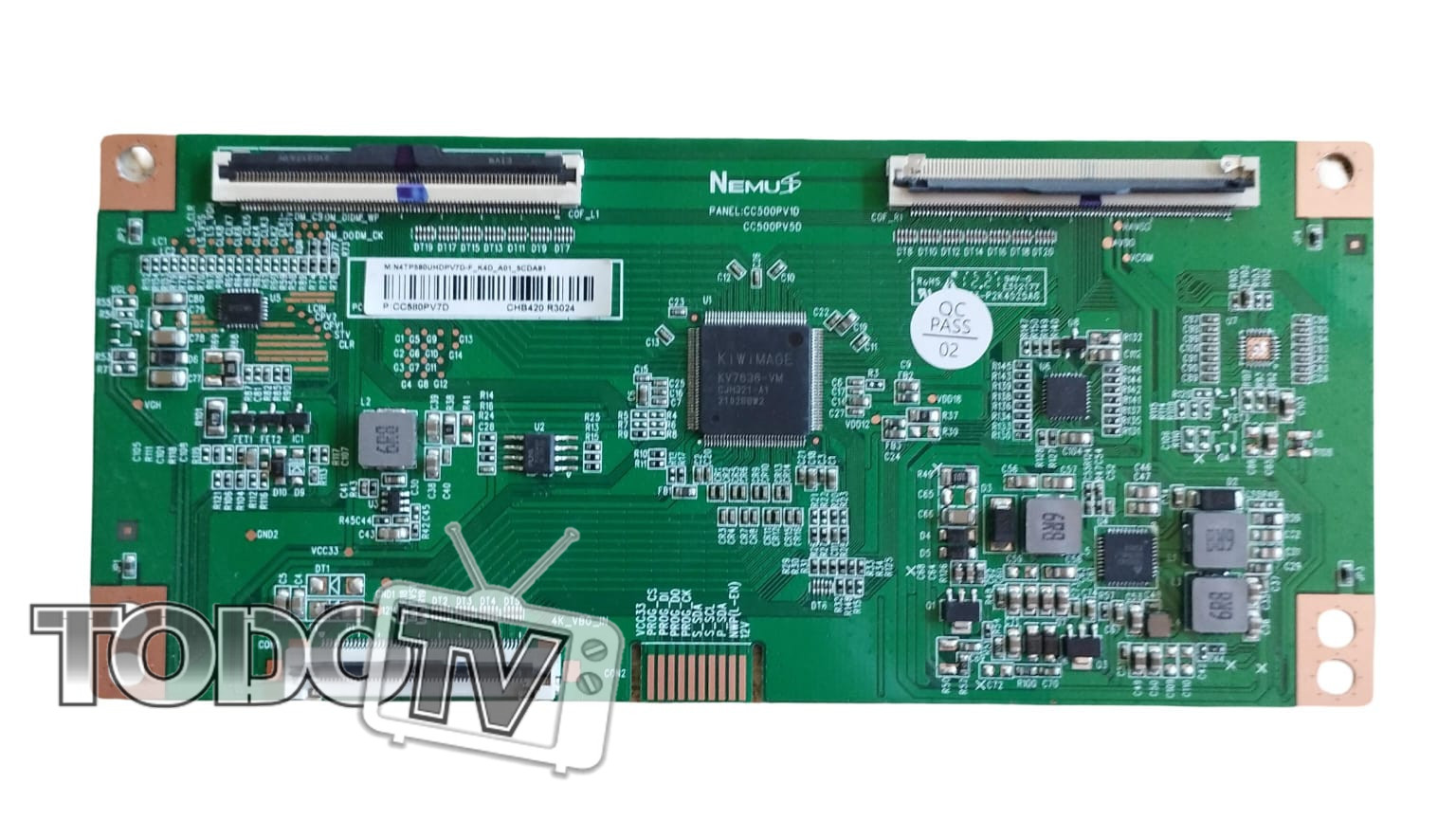 Placa Tcom | CC500PV1D CC500PV5D | N4TP580UHDPV7D-F_K4D_A01_SCDA81 | (box23)