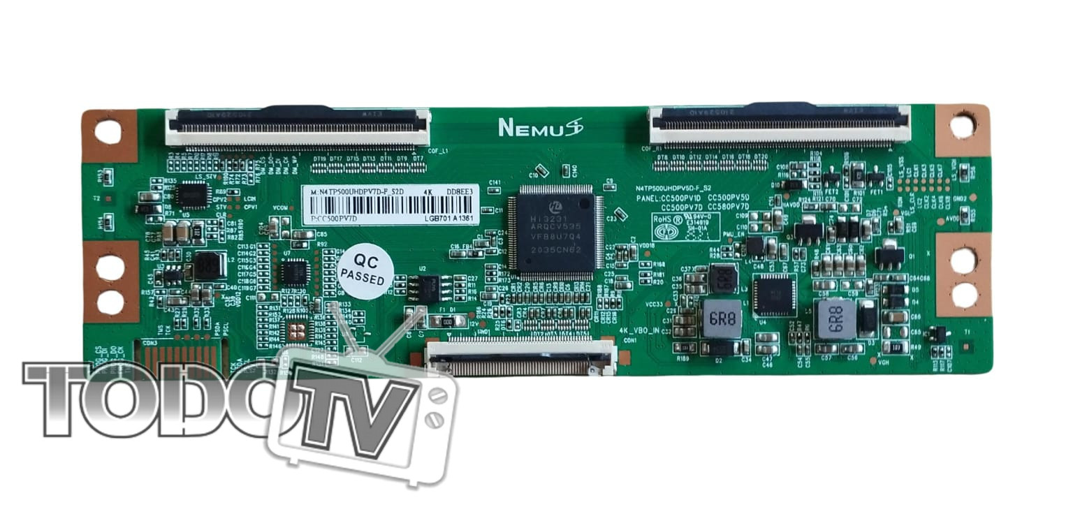 Placa Tcom | N4TP500UHDPV5D-F_S2 | CC500PV1D CC580PV7D CC500PV5D CC500PV7D | (box23)
