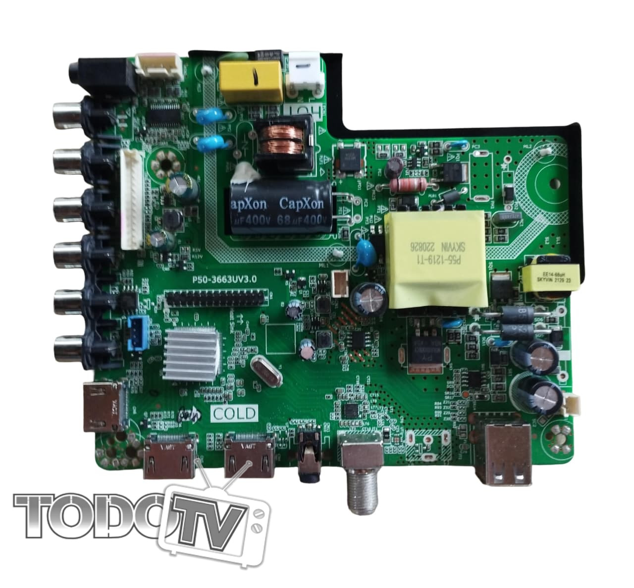 Placa main Kanji TV-32mt002 - codigo P50-3663UV3.0