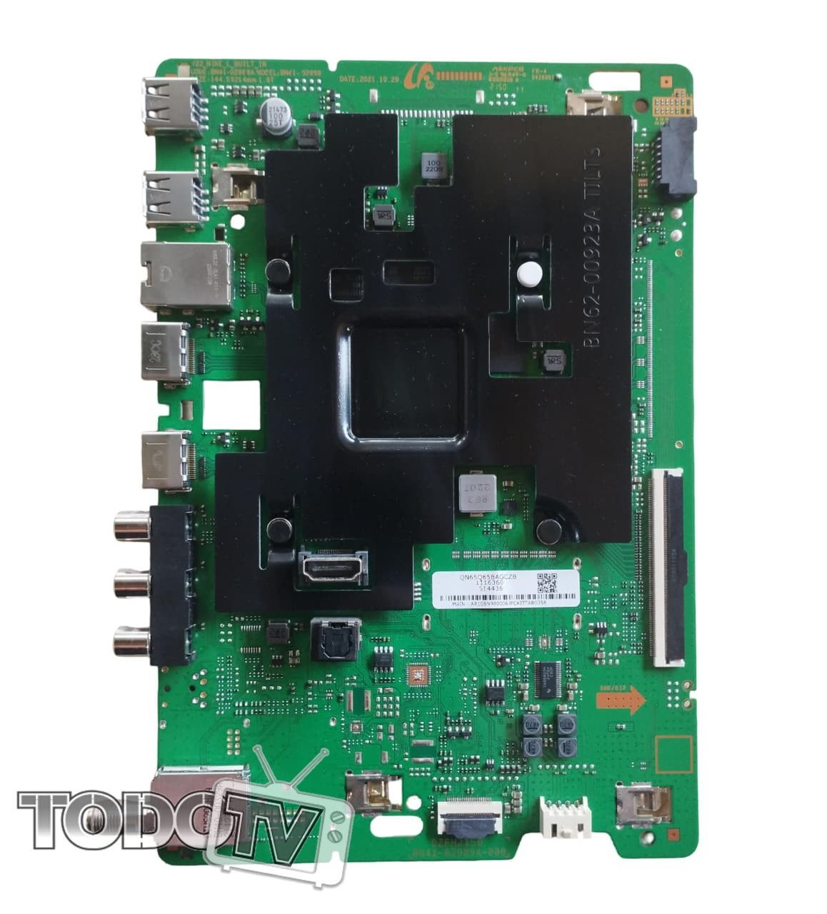 Placa main Samsung QN65Q65Bagczb - codigo BN41-02989A-000