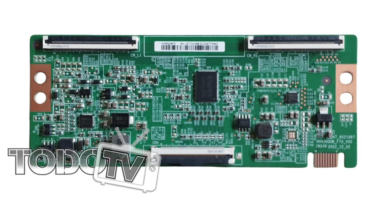 Placa tcom HV550QUBF70 47_6021887 HV430QUB_F70_V00 - comparar foto hay otra muy similar (box25)