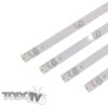 Kit Tiras Led para: | BGH B5022UK6 | Feelnology F5022UK6 (requiere adaptacion) | Kanji KJ-50st005 (requiere soldar conector) | Nuevas! (T175)* - Imagen 2