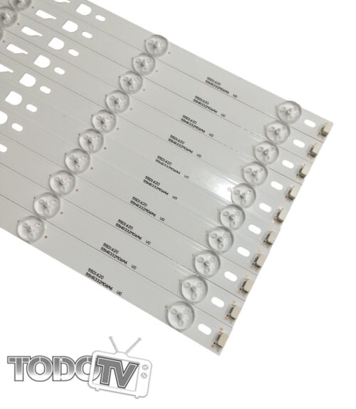 Kit tiras led para: | Hyundai HYLED-55UHD2 HYLED-55FHDS2 | Daewoo DWLED-55UHD2 DWLED-55FHDS2 DWLED-55UHD | Recco RELED-55UHD | Admiral AD55d1600 | ATENCION version 10 tiras comprobar!! | Nuevas! (T250)