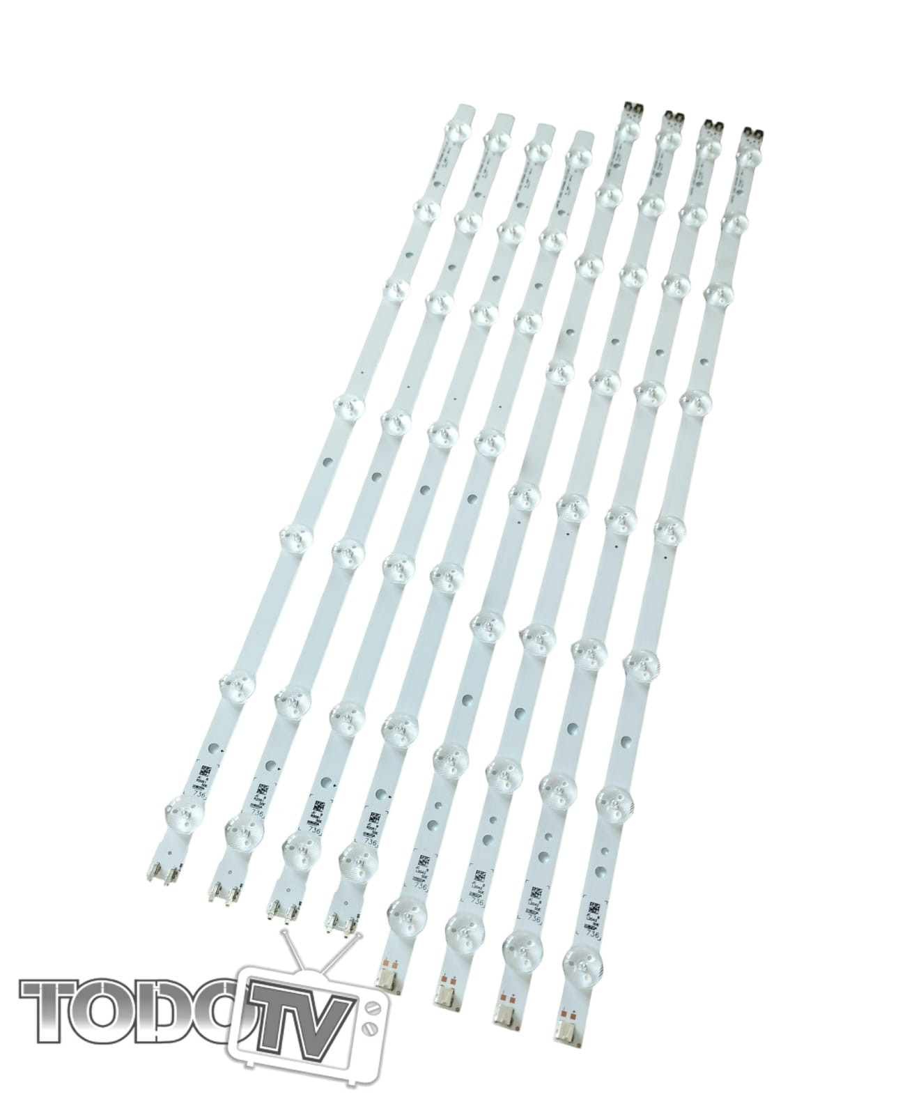 LED Backlight Strip Kit For Samsung UN50H5203, UN50H6201, UN50J6200 & More (Compatible Models)