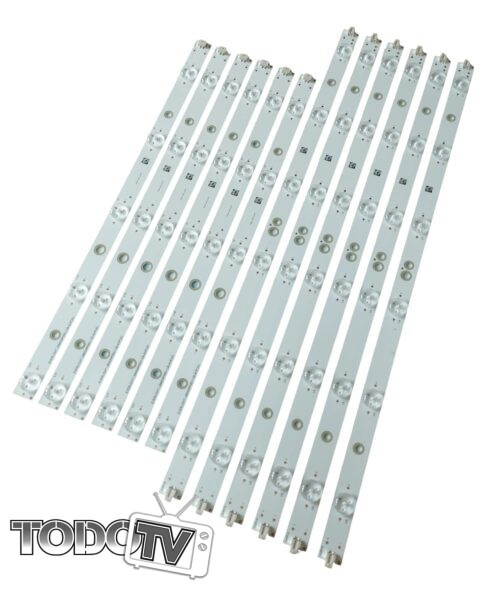 Kit Tiras Led para Philips | modelo 42pfl3008d/77 42pfl3508g/77 | ATENCION segun panel requiere minima adaptacion o va directo | Nuevas! (T155)*