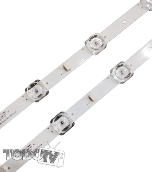 Kit Tiras Led para: | TCL L40S65A L40S66E | RCA AND40Y S40AND | HITACHI CDH-LE40SMART19 | Nuevas! ()