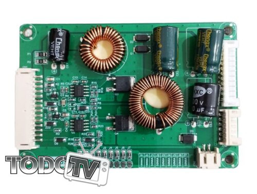 Modulo Regulador Pantalla Universal Backlight Led salida 70v/210v apto 26" a 65" (Inverter Driver Tv Led Backlight Universal) modelo Gold-32Es