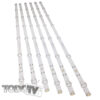 Kit Tiras Led para | BGH B6522us6a | Hisense H6522us6a | ATENCION comparar con la foto | Nuevas! (T45)*