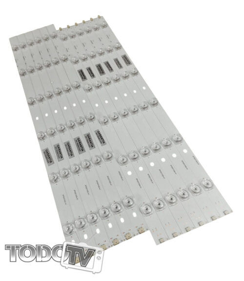 Kit tiras led para PIONEER | modelo Ple-55s06uhd | Nuevas! (T251)