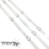 Kit Tiras Led para | Noblex Db39x7000 | Philco Pld39hs21ch Pld39hs21lch | RCA C39and RCA XF39CH | Nuevas!  (T44)* - Imagen 2