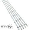 Kit Tiras Led para | Noblex DA50X6500 | Hisense HLE5017RTUX | BGH BLE5017RTUX | Sharp SH5020KUHD | (SHARP SH5020KUHD / SH5020KUHDX comprobar) | Nuevas! (T63)* - Imagen 3